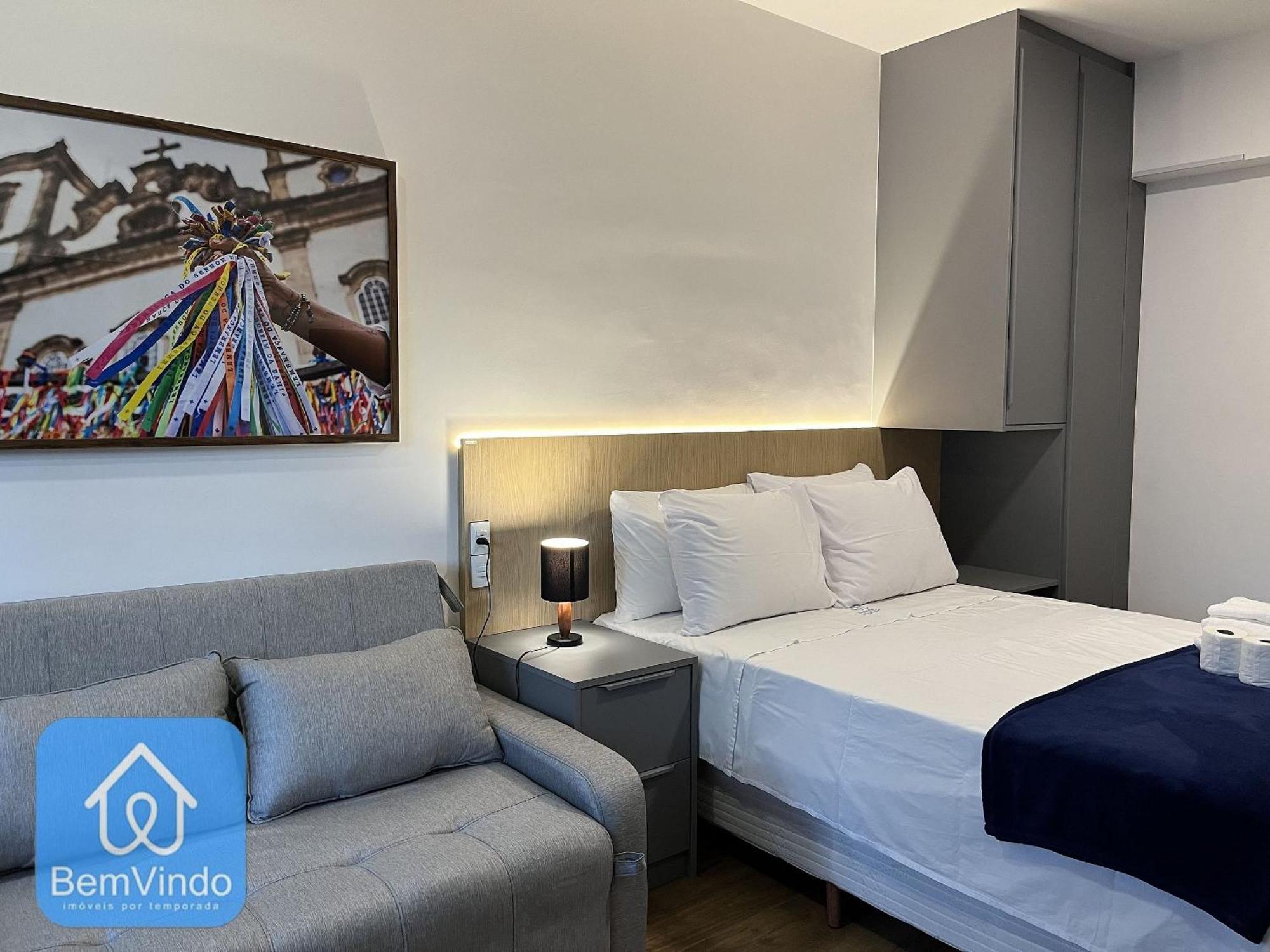 Aconchegante No Unico Barra Apartamento *